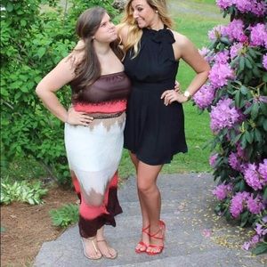 Black Fit and Flare Dress